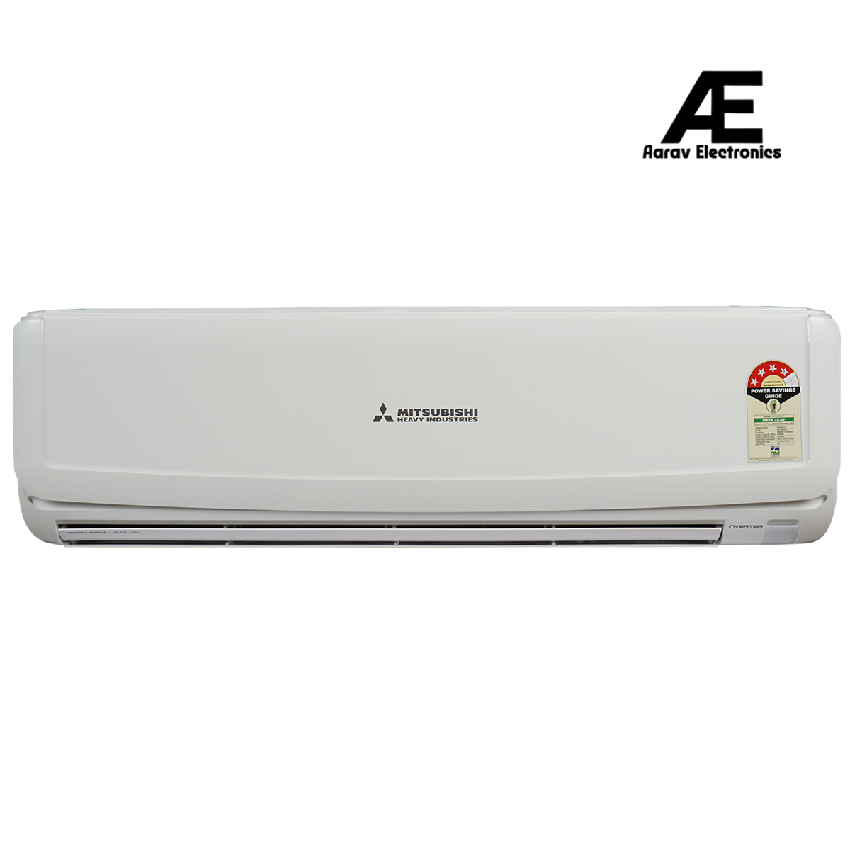MITSUBISHI 1.5 Ton 4 Star Inverter Split AC white (Copper Condenser, SRK18YYM-W6)