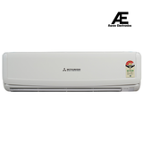 MITSUBISHI 1.5 Ton 4 Star Inverter Split AC white (Copper Condenser, SRK18YYM-W6)