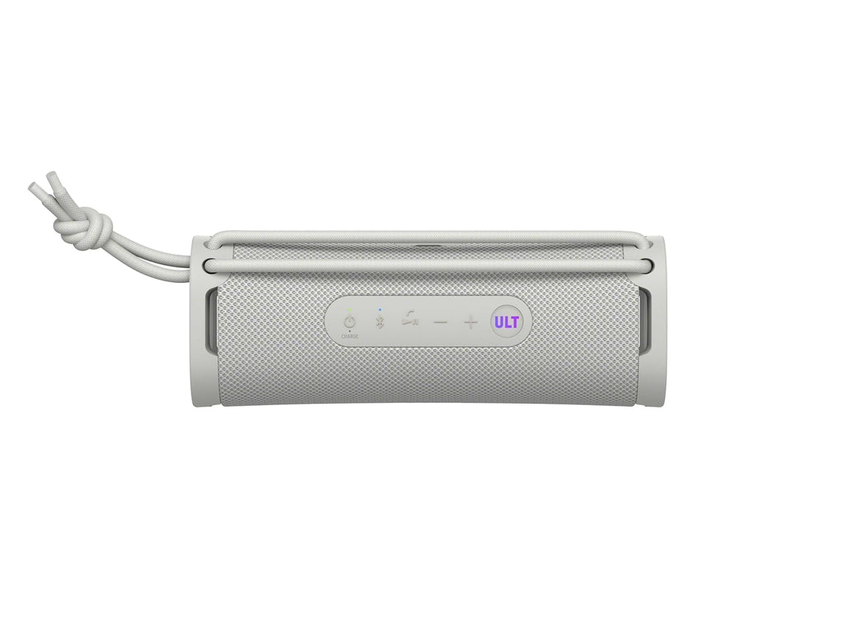 SONY ULT Field 1 with Massive Bass,12hrs Playtime,Hands Free Calling (with MIC),IP67(Waterproof,Dustproof,Rustproof),Sound Connect App,Wireless Bluetooth Speaker-White