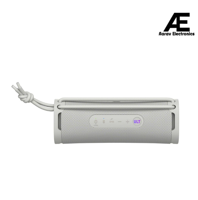 SONY ULT Field 1 with Massive Bass,12hrs Playtime,Hands Free Calling (with MIC),IP67(Waterproof,Dustproof,Rustproof),Sound Connect App,Wireless Bluetooth Speaker-White