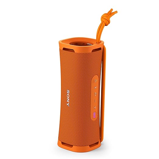 SONY ULT Field 1 with Massive Bass,12hrs Playtime,Hands Free Calling (with MIC),IP67(Waterproof,Dustproof,Rustproof),Sound Connect App,Wireless Bluetooth Speaker-Orange