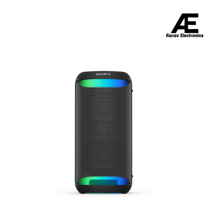 Sony New SRS-XV500 Wireless Portable Bluetooth Karaoke Party Speaker | IPX4 Splash-Proof | 25 Hrs Battery | Mega Bass | Built-in Power Bank | Ambient Lights | Guitar &amp; MIC- 2024 Model (Open Box / Without Box)