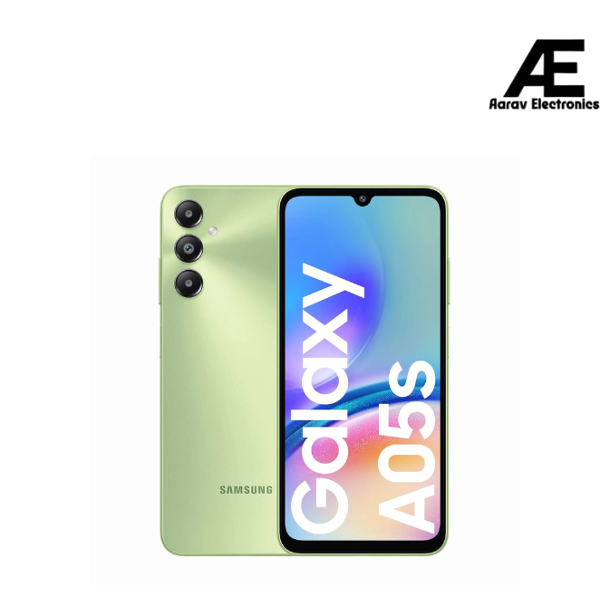 Samsung Galaxy A05s (Light Green, 4GB, 128GB Storage) | 50 MP Main Camera | Upto 8GB RAM with RAM Plus | Snapdragon 680 | 5000 mAh Battery