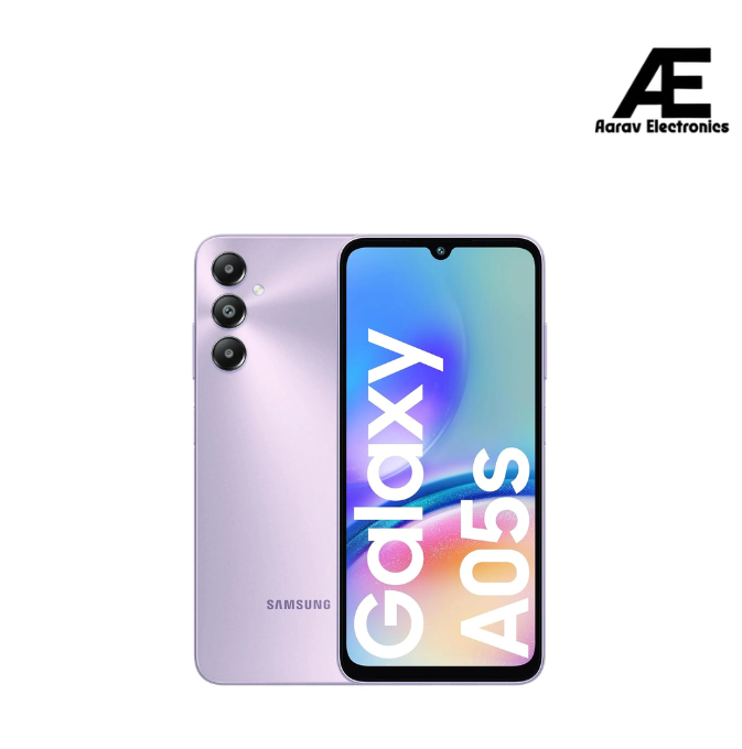 Samsung Galaxy A05s (Light Violet, 6GB, 128GB Storage) | 50 MP Main Camera | Upto 12GB RAM with RAM Plus | Snapdragon 680 | 5000 mAh Battery