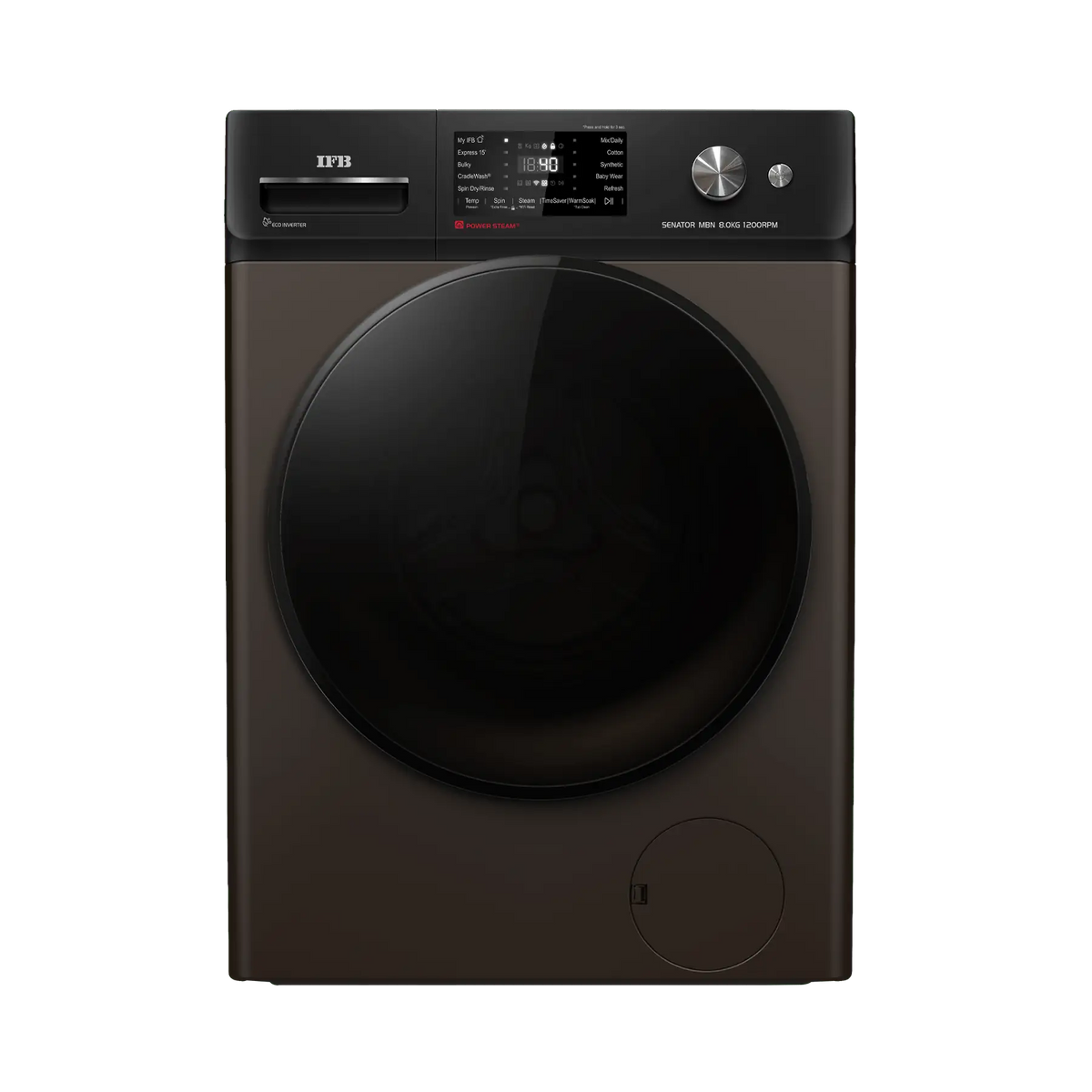 IFB Senator MBN 8012K Front Load Washing Machine 8 Kg | 1200 rpm | Mocha