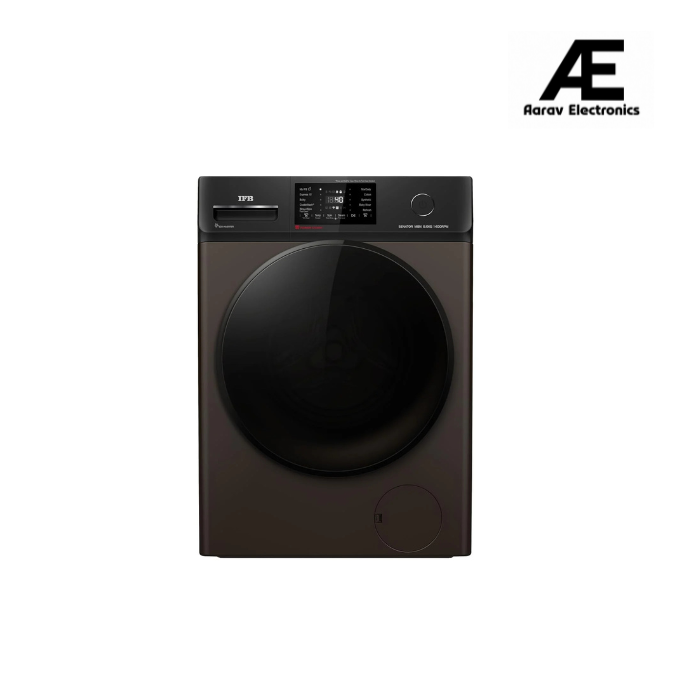 IFB 8 Kg 5 Star Powered by AI with 9 Swirl Wash, Fully Automatic Front Load Washing Machine (Senator MBN 8014, Steam Refresh Program with Eco Inverter, Mocha, 2024)