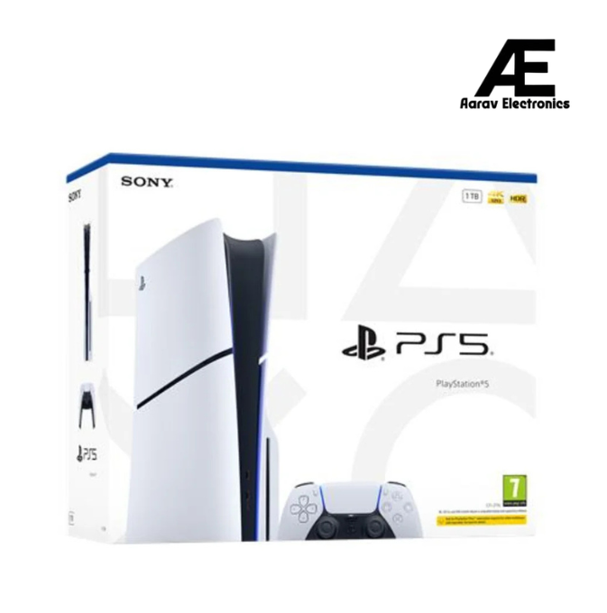 Sony PlayStation 5 Standard Edition E Chassis ARV Console with Disc Drive and DualSense Wireless Controller