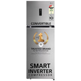 LG 343 L, 3 Star, Smart Inverter Compressor, Wi-Fi Enabled, Convertible Frost-Free Double Door Refrigerator (‎GL-T382TPZX, Shiny Steel, Auto smart connect &amp; Door Cooling+)