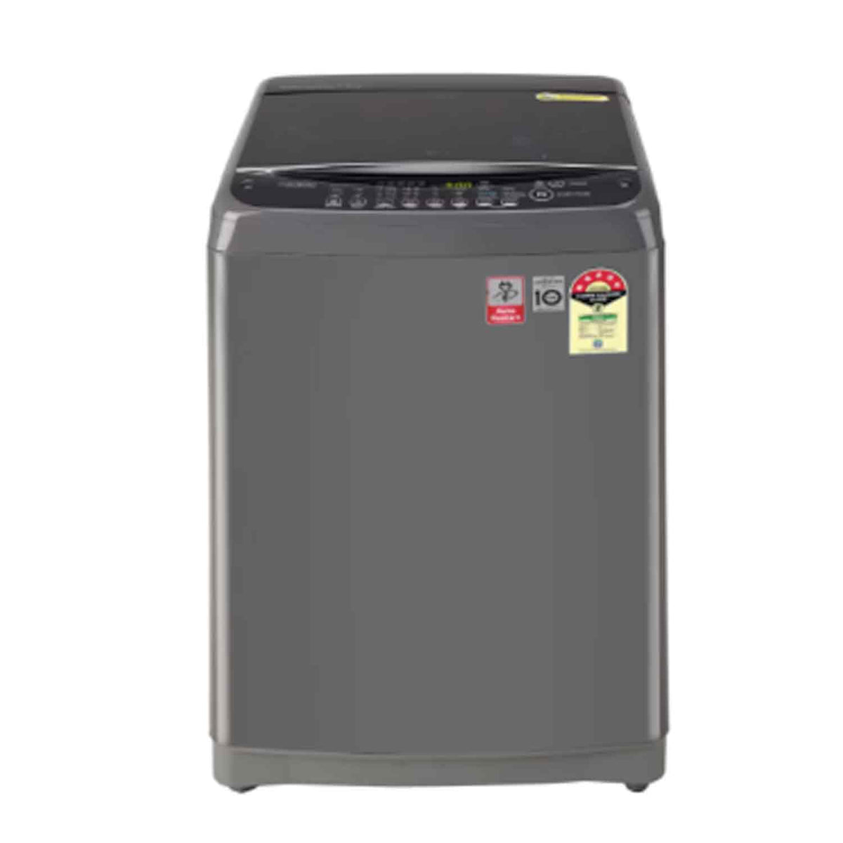 LG 7 Kg 5 Star Smart Inverter Technology Fully Automatic Top Load Washing Machine (T70VBMB1Z, Auto Prewash, Turbodrum, Stainless Steel drum, LED Display, Smart Diagnosis Middle Black)