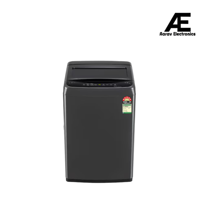LG 7.5Kg 5 Star Fully Automatic Top Load Washing Machine with Smart Inverter Motor, In-built Heater & Middle Black (T75VBMB1S)