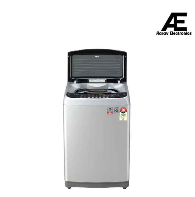 LG 8.0 Kg Inverter Fully-Automatic Top Loading Washing Machine (T80AJSF1Z, Silver)