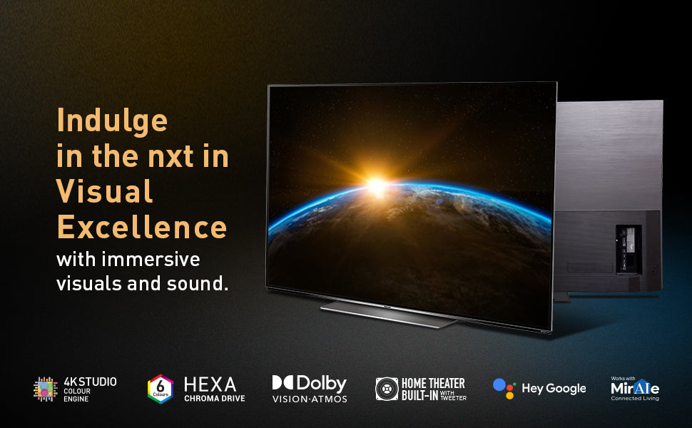 Panasonic 139 cm (55 inches) 4K Ultra HD Smart OLED TV TH