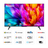 Panasonic 164 cm (65 inches) 4K Ultra HD Smart Mini LED Google TV TH-65PX950DX (4K Studio Colour Engine, HDR 10+ Dolby Vision & Atmos, Home Theatre Built-in with Tweeter)