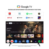 Panasonic 164 cm (65 inches) 4K Ultra HD Smart Mini LED Google TV TH-65PX950DX (4K Studio Colour Engine, HDR 10+ Dolby Vision & Atmos, Home Theatre Built-in with Tweeter)