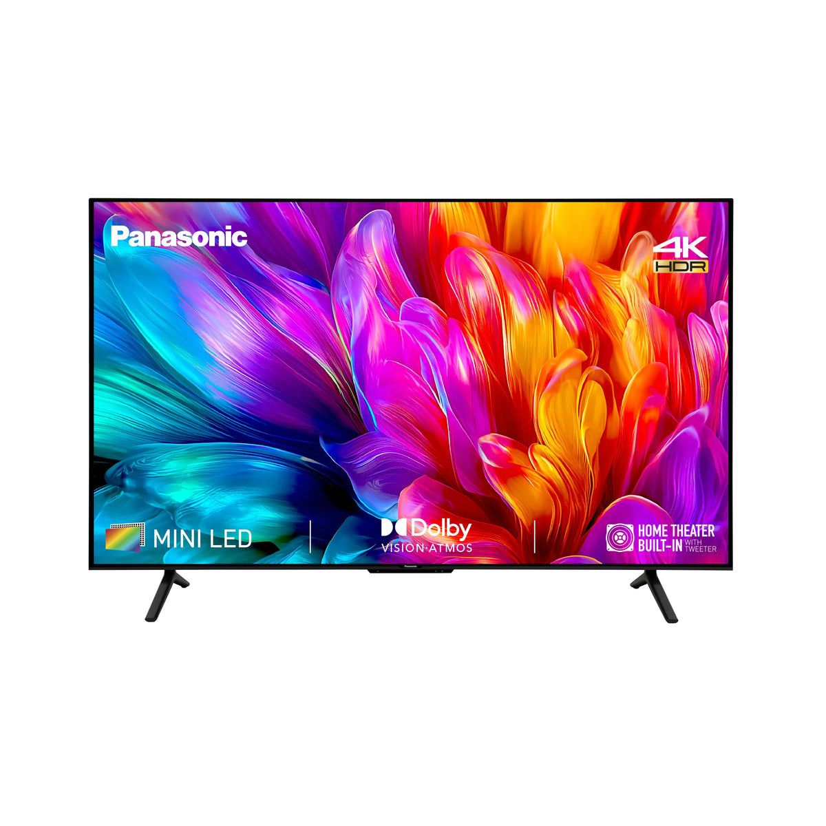 Panasonic 164 cm (65 inches) 4K Ultra HD Smart Mini LED Google TV TH-65PX950DX (4K Studio Colour Engine, HDR 10+ Dolby Vision & Atmos, Home Theatre Built-in with Tweeter)