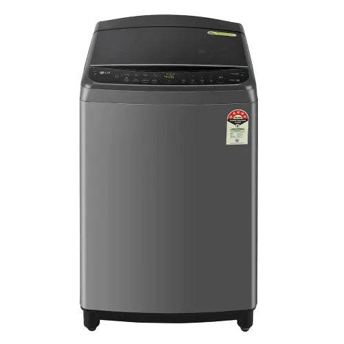 LG 9 KG 5 Star Inverter Fully Automatic Top Load Washing Machine | Wi-Fi | In-Built Heater | TurboDrum | Jet Spray+ | Steam™ (THD09SWM, Middle Black)