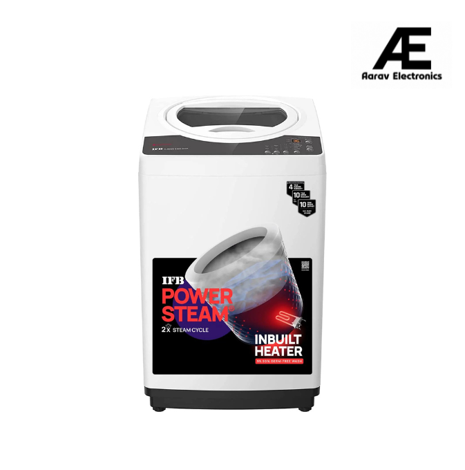 IFB 6.5 Kg 5 Star Fully Automatic Top Load Washing Machine Aqua Conserve (TL-REWS 6.5KG AQUA, White, 2X Power Steam, 4 Years Comprehensive Warranty)