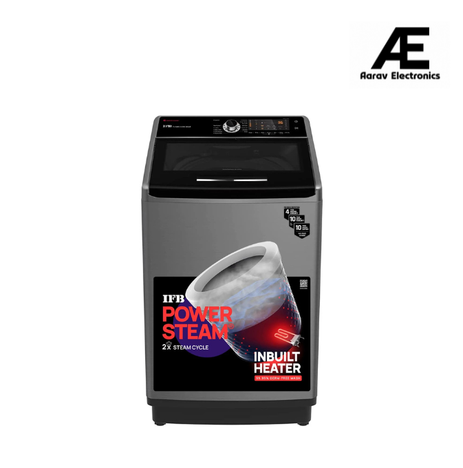 IFB 11.0 Kg 5 Star Top Load Washing Machine Aqua Conserve (TL-SIBS 11.0KG AQUA, Inox, Power Dual Steam, Inbuilt Heater)