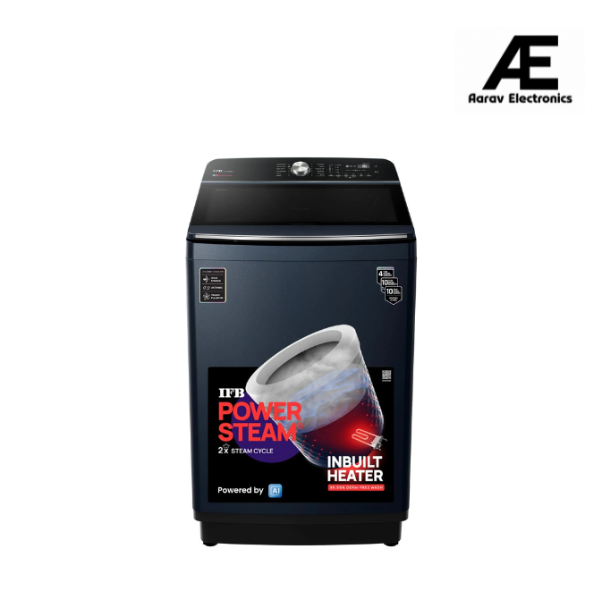 IFB 11 Kg 5 Star with DeepClean® Technology, AI Powered, Fully Automatic Top Load Washing Machine (2025 Model, TL111RB2SN, PowerSteam®, Inbuilt Heater, 5D Wash, Aqua Energie, Royal Blue)