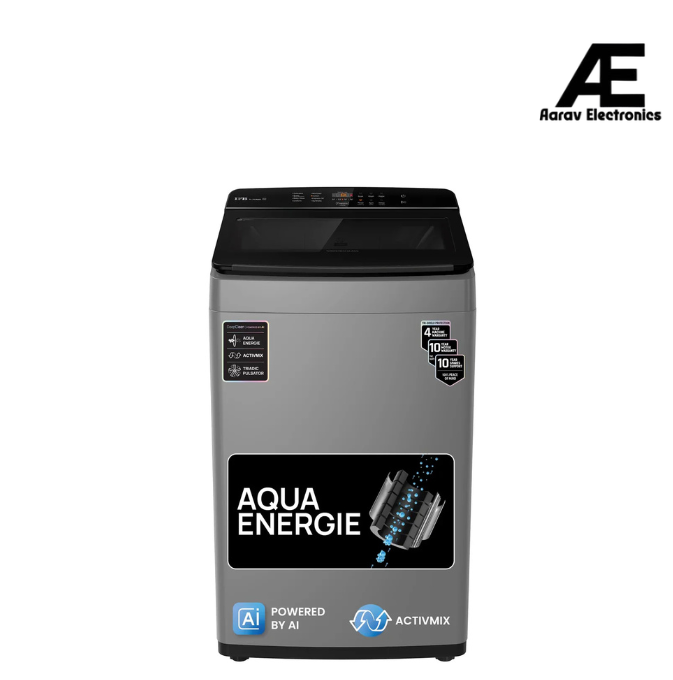 IFB 7 Kg 5 Star with Eco Inverter, AI Powered, Fully Automatic Built-in Heater Top Load Washing Machine ( TL701MG1S ,ActivMix, Aqua Energie, Med Grey)