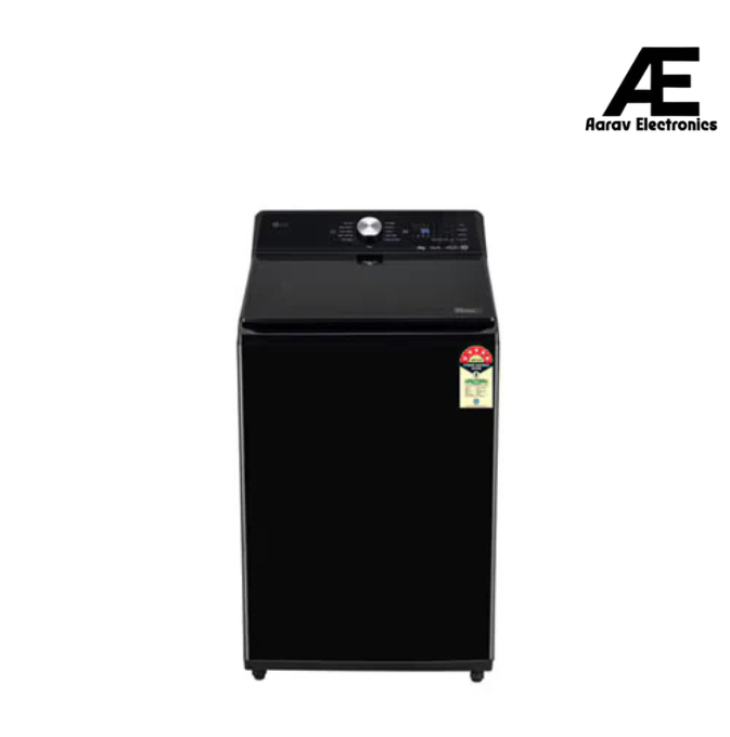 LG 10Kg Top Load Washing Machine, AI Direct Drive™, In-Built Heater, Stain Clean, Onyx Black, 5 Star,TX510SWO