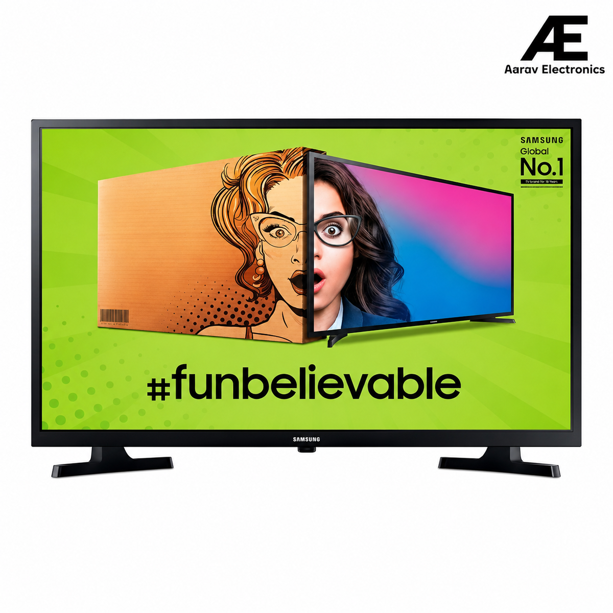 Samsung 80 cm (32 Inches) HD Ready LED TV 32T4050 (Black)