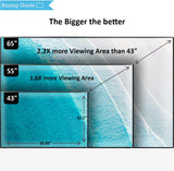 Samsung UHD 8 Series 43 Inch 4K Ultra HD LED Smart Linux TV UA43TU8000 with Crystal Processor 4K, PurColor, HDR, Game Mode & Built-in Wi-Fi (Open box / without box)