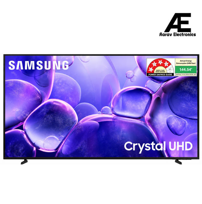 Samsung 138 cm (55 inches) Crystal 4K Ultra HD Smart LED TV UA55U8100FULXL (Black)