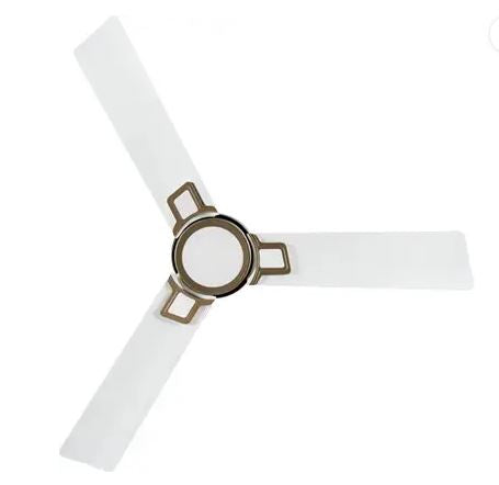 USHA CEILING FAN PHI PLUS 1200 mm 3 Blade Ceiling Fan  (White | Pack of 1)