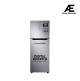 Samsung 236L 3 Star Convertible 3 In 1 Digital Inverter Frost-Free Double Door Refrigerator Appliance (RT28C3733SL/HL,Ez Clean Steel)