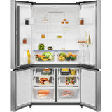Electrolux 547L Frost Free Side by Side Quad Door Refrigerator, GreenZone Technology, Inverter Compressor, EvenTemp, UltimateTaste 600 Series, (EQE5400D-S,Stainless Look like)