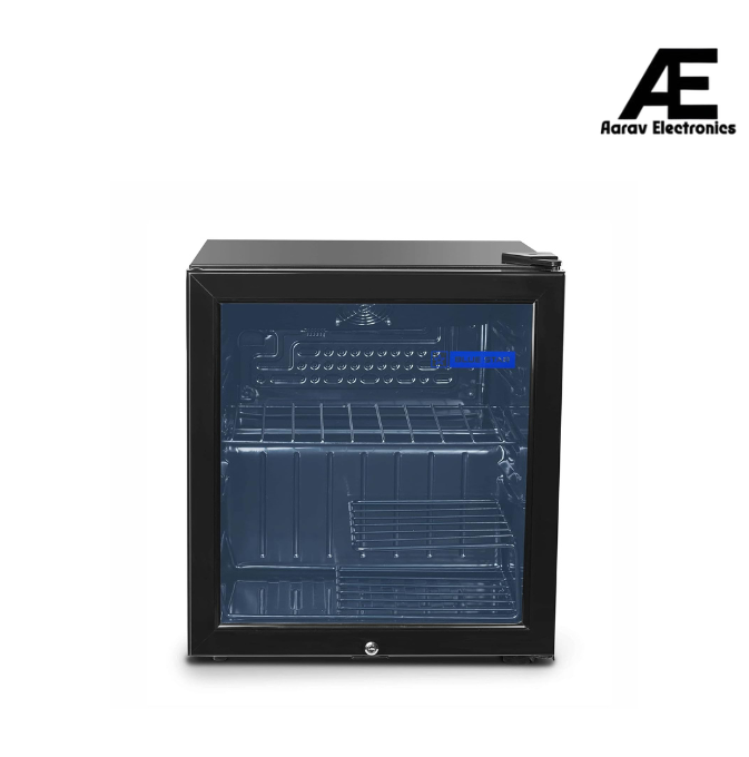 Blue Star 55L Single Door Visi Cooler with Compressor Cooling, 3 Shelves, Black (Open Box / Without Box) (VC65D)