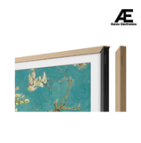 SAMSUNG 75-inch The Frame Customizable Bezel, Modern Teak (VG-SCFA75TKBXL, 2021 Model), 1 Box