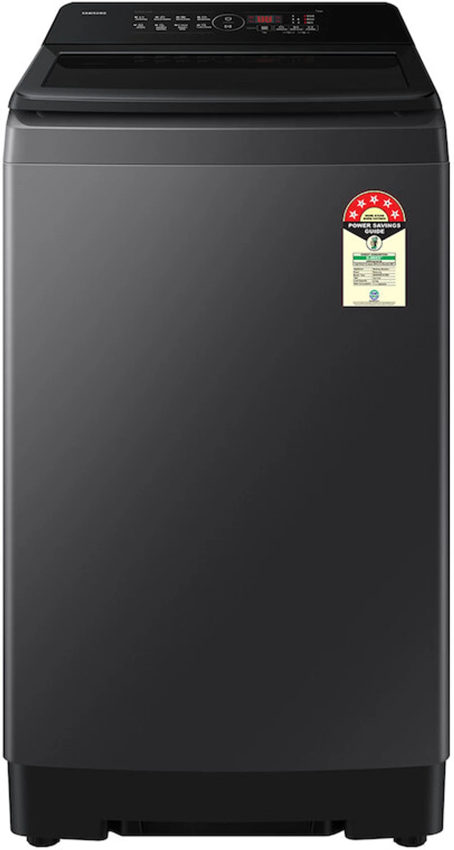 Samsung 8 kg Fully Automatic Top Load Washing Machine | Black | Powerful Wash Performance | Smart Features | WA40F08D1C