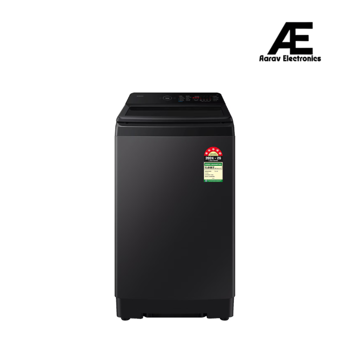 Samsung WA40F08H2BTL 8 Kg Top Load Fully Automatic Washing Machine, Ecobubble™, Hygiene Steam, Built-in Heater