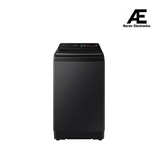 Samsung 8 Kg 5 Star AI Control Fully Automatic Top Load Washing Machine with Built-in Heater, EcoBubble™, Hygiene Steam & Wi-Fi, Black Caviar (WA80F08B3BTL)
