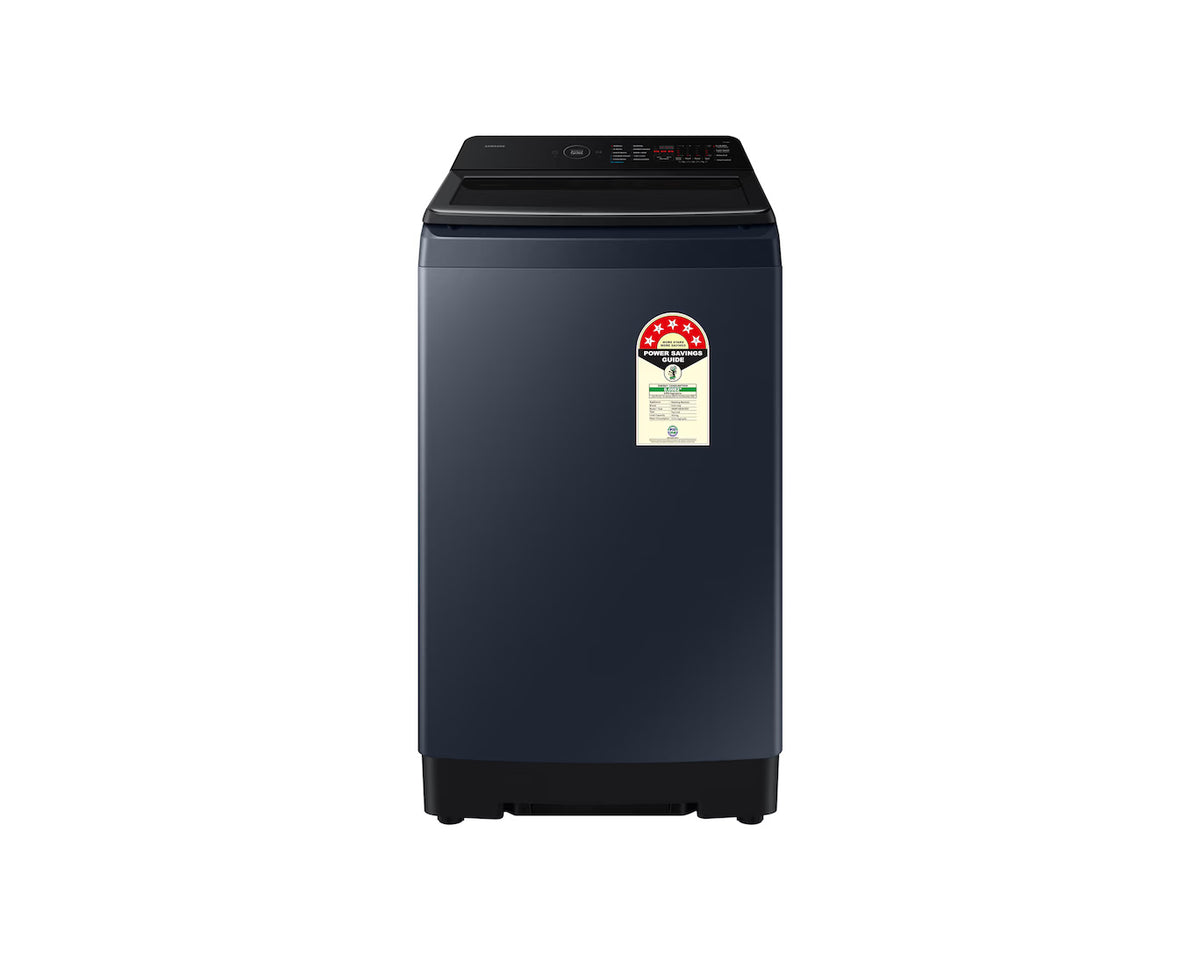 Samsung 10 Kg Fully Automatic Top Load Washing Machine | AI Wash | In-Built Heater | Model WA80F10B3N