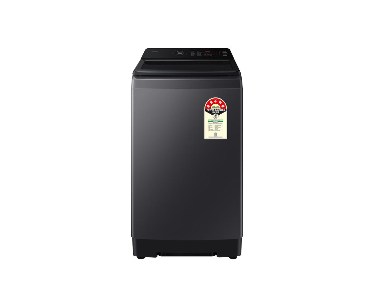 Samsung Smart Choice 10 Kg, 5 Star, AI Wash, Ecobubble, AI Energy Mode, AI VRT+, Soft Closing Door, Wi-Fi, Digital Inverter, Fully-Automatic Top Load Washing Machine (WA80F10E2CTL, Deep Charcoal)
