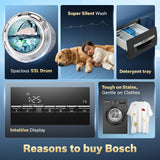 Bosch 7 Kg Front Load Washing Machine WAJ24209IN | 1200 RPM, EcoSilence Drive, SpeedPerfect, AllergyPlus