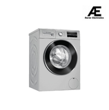 Bosch 7 kg Fully-Automatic Front Loading Washing Machine (WAJ2446SIN, Silver, Inbuilt Heater)