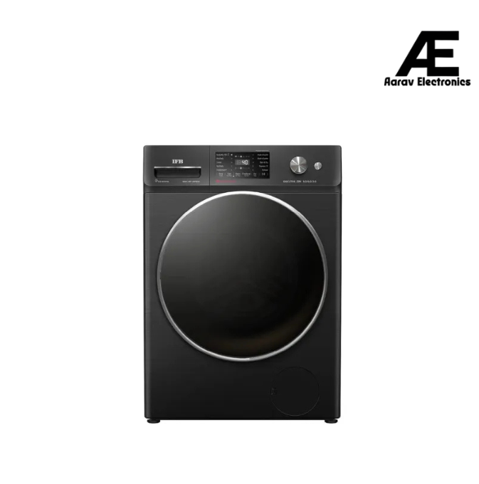 IFB 9/6/3 kg Fully Automatic Washer Dryer Refresher with Steam Refresh, AI Powered, 100% Dry Clothes, 9 Swirl Wash Mimic Handwashing, WiFi &amp; Eco Inverter Motor (WDR EXECUTIVE ZBN 9/6/3), Black)