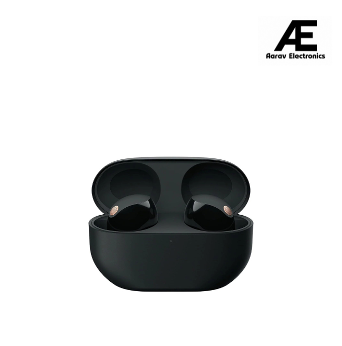 Sony WF-1000XM5 Best Active Noise Cancelling Wireless Bluetooth Earbuds with Mic, TWS, Up to 36 Hours Battery Life - Black (Open Box / Without Box)