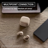 Sony LinkBuds Clip Wireless Headphones WF-LC900 GREEN, Open-Ear Design, AI Voice Pickup, 37H Battery, IPX4
