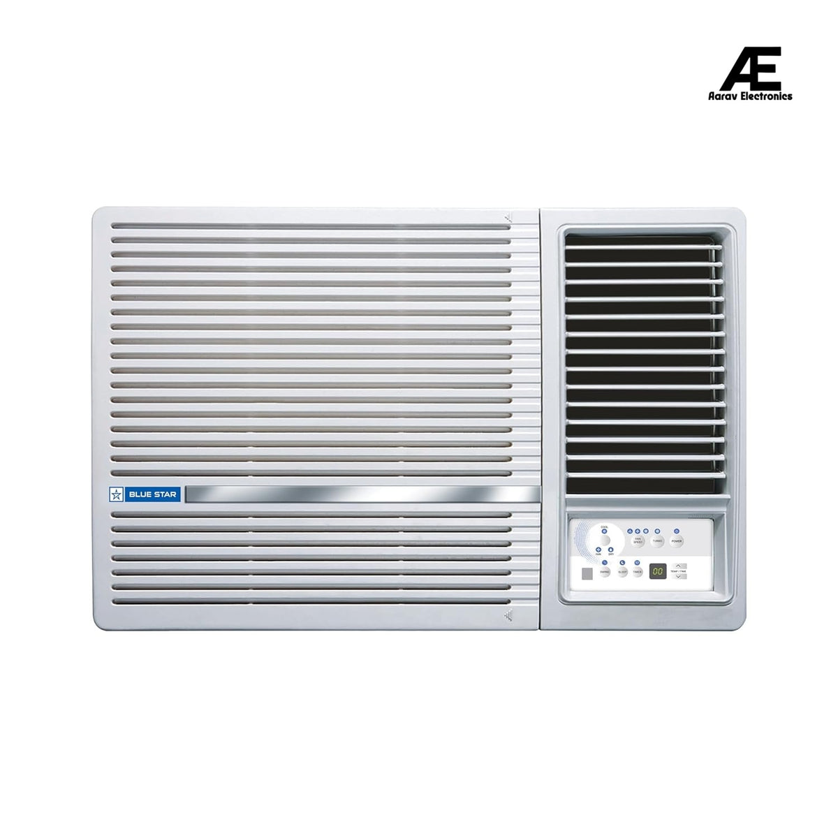 Blue Star 1 Ton 2 Star, Window AC (Copper, 2 Way Swing, Multi Sensors, Blue Fins, Self Diagnosis, WFA312LXU, White)