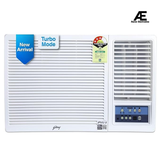 Godrej 1.5 Ton 3 Star, Turbo Mode Window AC (Copper, Anti-Dust Filter, Anti-Freeze Thermostat, AC 1.5T WFC 18UTC3-WWB Window, White)