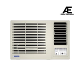 Blue Star 1 Ton 3 Star Fixed Speed Window AC (Copper, Turbo Cool, Fan Modes-Auto/High/Medium/Low, Hydrophilic Blue Fins, Dust Filters, Self-Diagnosis, WFE312L, White)