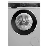 Siemens 8kg 5 Star Stain Treatment Fully Automatic Front Load Washing Machine with Built in Heater (WG34A20SIN, Pretreatment Function & Hygiene Program and 5 Star Inverter, Silver)