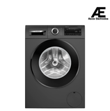Bosch 7 kg 5 Star Series 4 Front Load Fully-Automatic Washing Machine, AI Active Water, 15 Wash Programs, Removes 99.9% Germs with Steam, No Tangle or Wrinkle, SoftCare Paddle, Black, WGA12208IN