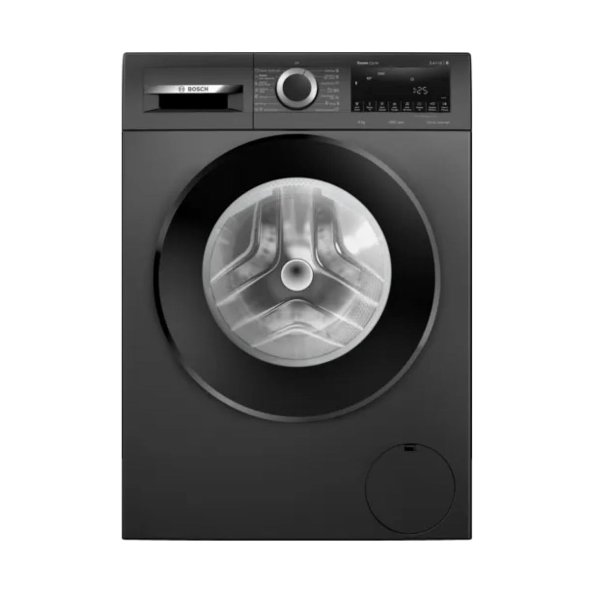 Bosch 8 Kg 5 Star Fully Automatic Front Load Washing Machine with In-built Heater (Series 4, WGA1320TIN, White, EcoSilence Drive)