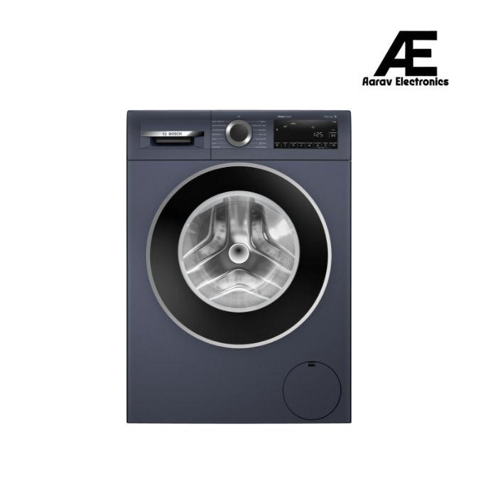 Bosch Series 6 9 kg Front Load Washing Machine 1200 RPM Blue with Anti Stain Plus, SpeedPerfect and EcoSilence Drive - WGA1420PIN